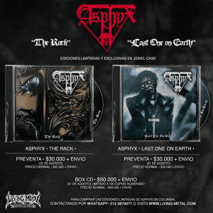 Asphyx - The Rack / Last One on Earth - Box CD